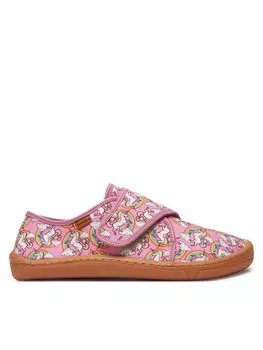 Домашние тапочки Froddo Barefoot Slippers G1700408-4 D, розовый