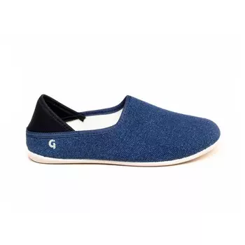Домашние тапочки Gottstein Linen Slip On, цвет Ink Blue