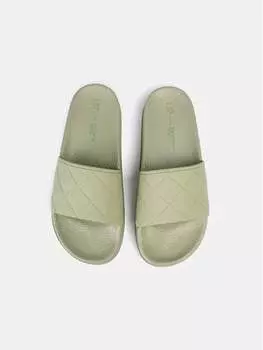 Домашние тапочки L37, зеленый