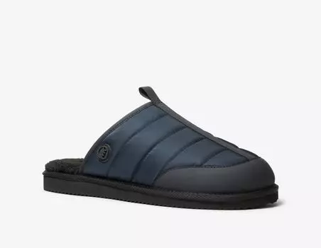 Домашние тапочки Michael Kors Anders Quilted Nylon, темно-синий