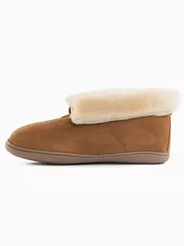 Домашние тапочки Minnetonka Sheepshin, коричневый