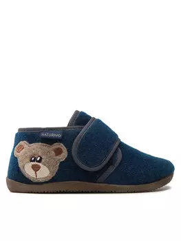 Домашние тапочки Naturino, темно-синий