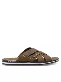 Домашние тапочки Rieker, коричневый