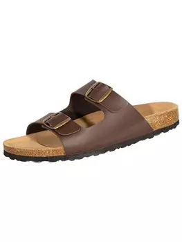 Домашние тапочки SALIHA Sandalen Bioline 2 Schnaller, коричневый