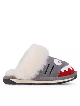 Домашние тапочки Shark Slipper EMU Australia, серый