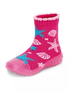 Домашние тапочки STERNTALER Sealife, розовый/темно-розовый