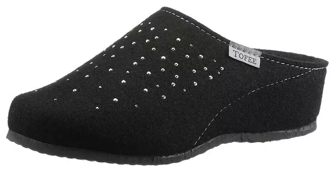 Домашние тапочки Tofee, черный