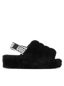 Домашние тапочки W Fluff Yeah Slide Ugg, черный