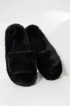 Домашнии тапочки Answear Lab, черный
