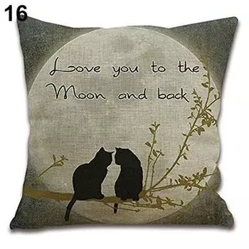 Домашний декор Простой Casaul Бежевый фон Хлопковая льняная подушка Чехол Подушка-16 Stuttg