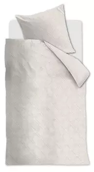 Домашний комплект постельного белья из хлопка с эффектом белого цвета, размер 155x220+80x80 @Home