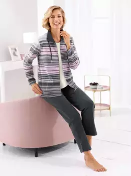 Домашний костюм Хаджо Hajo, антрацит