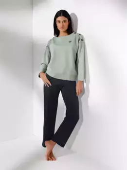 Домашний костюм Хаджо Hajo, зеленый