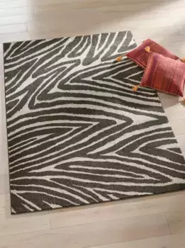 Домашний ковер Heine, прямоугольный Heine home 160х230 см, антрацит-бежевый