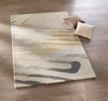 Домашний ковер Heine, прямоугольный Heine home 90х160 см, бежево-серый