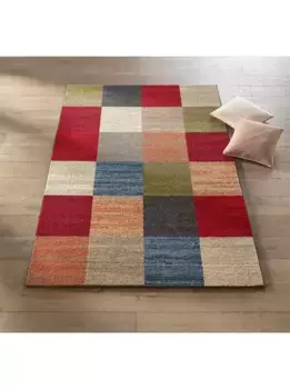 Домашний ковер Heine, прямоугольный Heine home 100х150 см, цвет terracotta-bunt