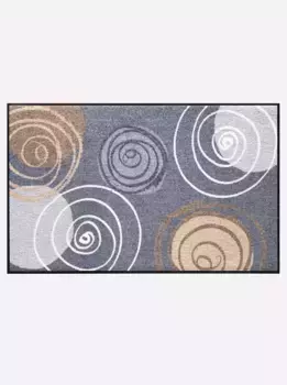 Домашний коврик Heine, прямоугольный Heine home 60х80 см, антрацит-коричневый