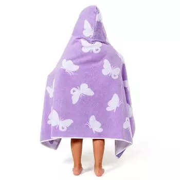 Домашний текстиль Linum, детский турецкий эгейский хлопок с капюшоном, легкая накидка для купания и пляжа