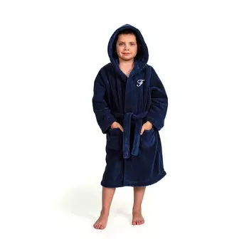 Домашний текстиль Linum, персонализированный детский суперплюшевый халат с капюшоном Linum Home Textiles, F