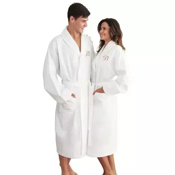 Домашний текстиль Linum, турецкий хлопок, индивидуальный халат вафельного плетения Linum Home Textiles