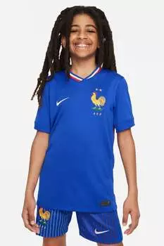 Домашняя футбольная майка Jr France Stadium Nike, синий