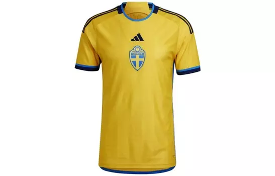 Домашняя футболка сборной Швеции 22 Adidas, желтый