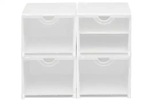 Домашняя коробка для обуви Heine Heine home примерно 21/26,5/40 см., белый