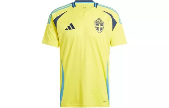 Домашняя майка сборной Швеции 24 Adidas, желтый