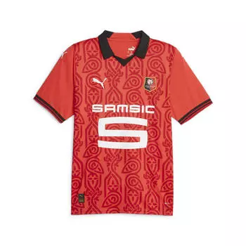 Домашняя мужская майка Stade Rennais FC 23/24 PUMA Red Black