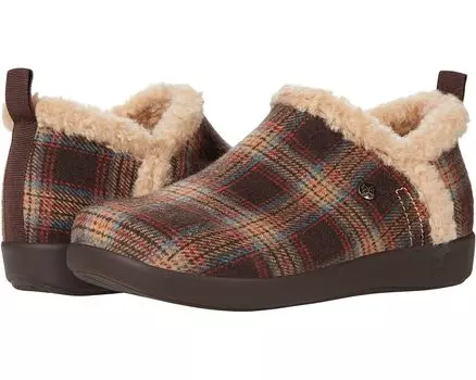 Домашняя обувь Alegria Cozee, цвет Plaidly Brown