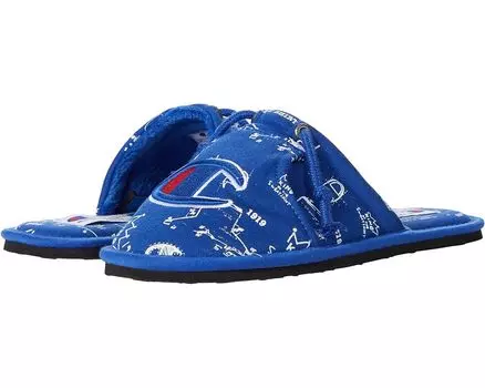 Домашняя обувь Champion Champion Sleepover Hoodie Doodle Slippers, цвет Surf the Web/White