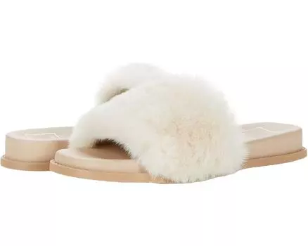 Домашняя обувь Dolce Vita Gaia, цвет Ivory Faux Fur