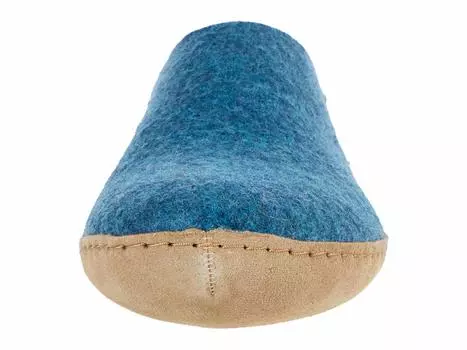 Домашняя обувь Glerups Wool Slip-On Leather Outsole