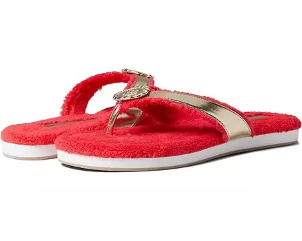 Домашняя обувь Jack Rogers Rosie Comfort Flip-Flop, цвет Fire Red/Platinum/Platinum