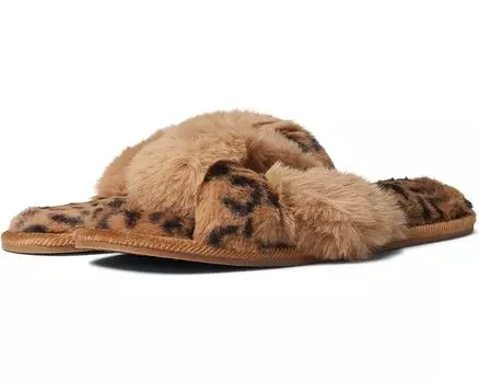 Домашняя обувь Joules Mabelle, леопардовый