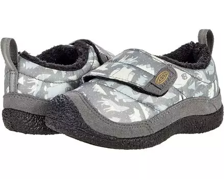 Домашняя обувь Keen Howser Low Wrap, цвет Steel Grey/Star White