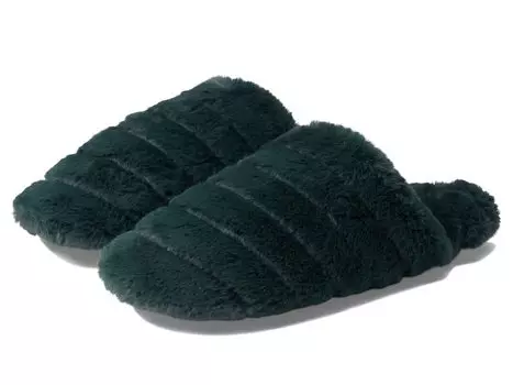Домашняя обувь Madewell Quilted Scuff Slippers in Recycled Faux Fur
