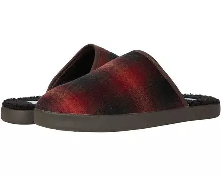 Домашняя обувь TOMS Harbor, цвет Red Abstract Plaid