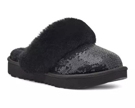 Домашняя обувь Ugg Cozy II Mirror Ball, черный