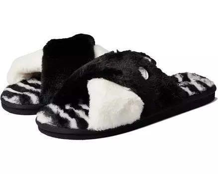 Домашняя обувь Volcom Lil Slip, черный/белый