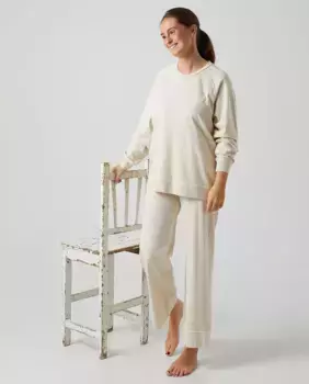 Домашняя одежда толстовка и брюки Kiff-Kiff, бежевый