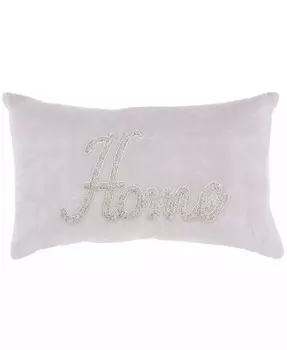 Домашняя подушка размером 12 x 20 дюймов Safavieh, серый