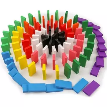 Домино деревянные Liscop, 120 деталей