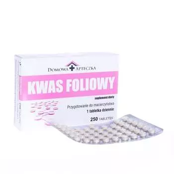 Domowa Apteczka, фолиевая кислота, 250 таблеток