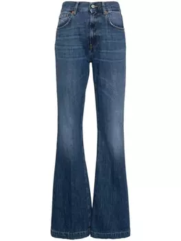 DONDUP джинсы bootcut Olivia с завышенной талией, синий