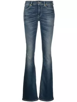 DONDUP джинсы bootcut средней посадки, синий
