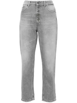 DONDUP джинсы Koons с заклепками, серый