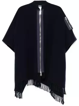 DONDUP кейп с контрастным кантом, синий