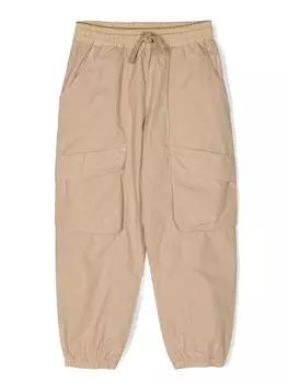 DONDUP KIDS брюки с эластичным поясом и кулиской, серый