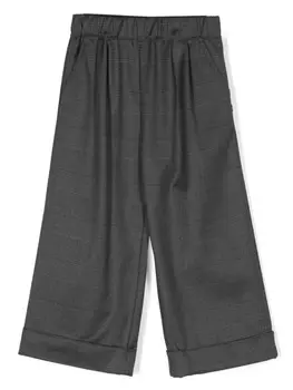 DONDUP KIDS брюки в клетку «Принц Уэльский», серый